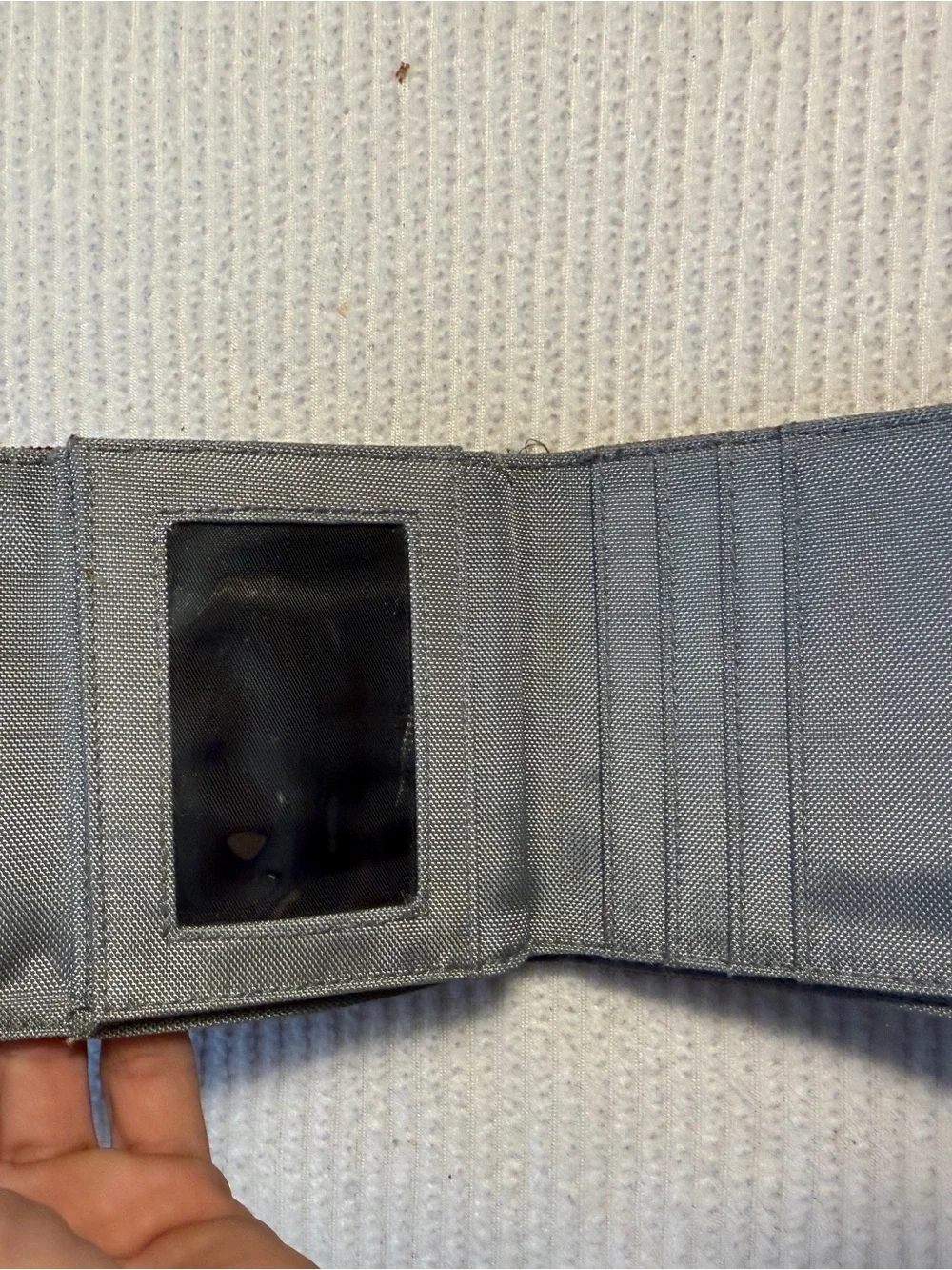 American Eagle Outfitters Red Canvas Wallet